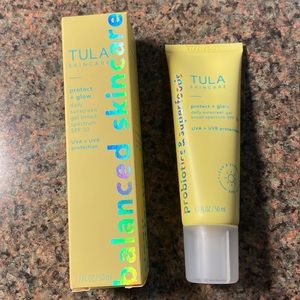 ☀️🏖️Tula Skincare protect + glow daily sunscreen gel broad spectrum SPF 30 NIB